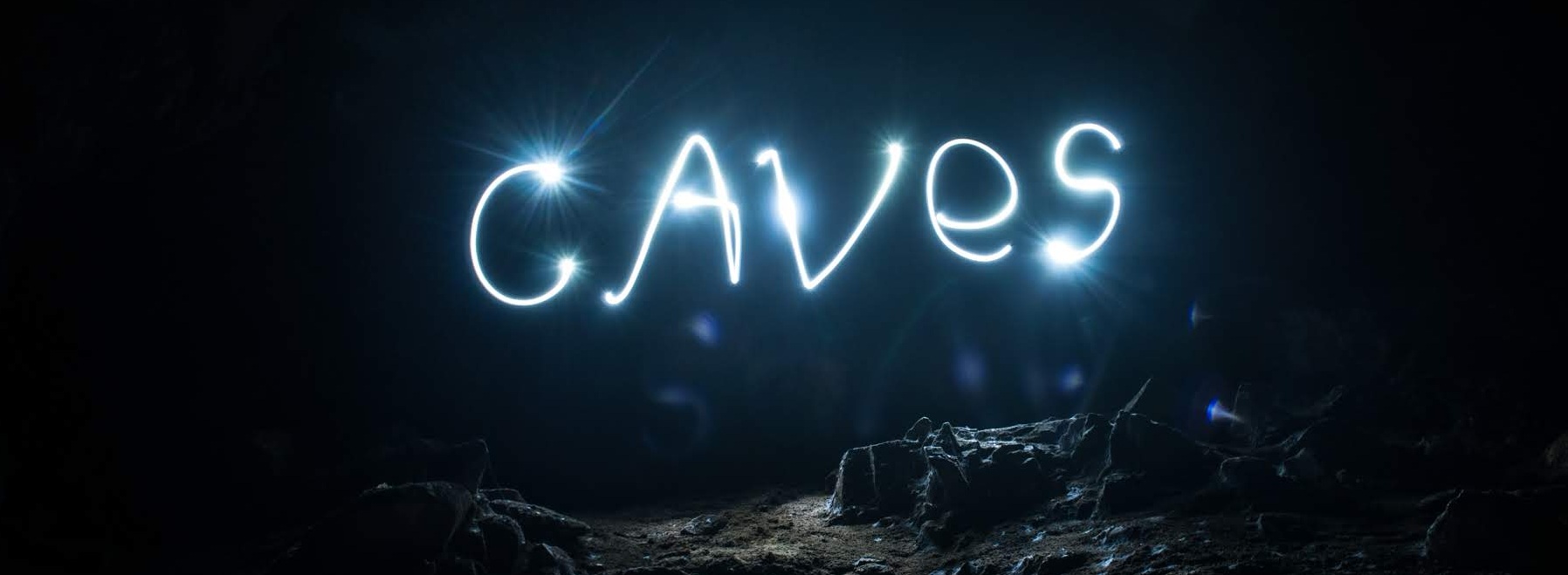 Caves light writing by Reece in Oumatjie Cave, Plettenberg Bay
